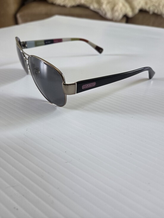 Vintage COACH Kristina Aviator Sunglasses Y2K 2000s main image 5
